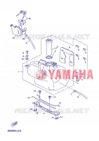 RESERVOIR A ESSENCE pour Yamaha XMAX ABS 2012