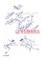 SUPPORT / REPOSE PIEDS pour Yamaha XMAX ABS 2012
