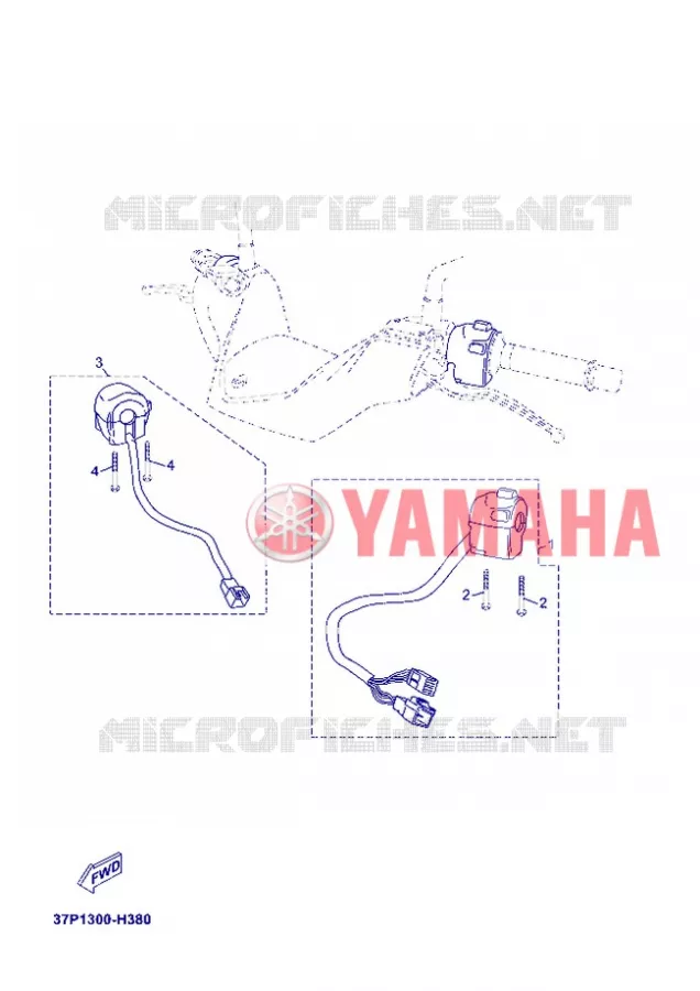 COMMODO / LEVIER Yamaha SCOOTER 250 2012 XMAX  YP250R