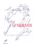 COUVERCLE LATERAL pour Yamaha XMAX ABS 2012