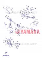 GUIDON ET CABLES pour Yamaha XMAX ABS 2012