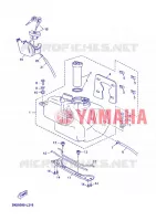 RESERVOIR A ESSENCE pour Yamaha XMAX ABS 2012