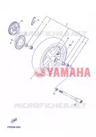 ROUE AVANT pour Yamaha XMAX ABS 2012