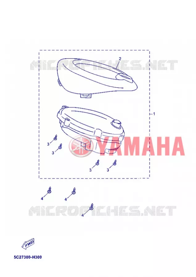 COMPTEUR  Yamaha SCOOTER 50 2012 NEOS 4T UBS  YN50FU