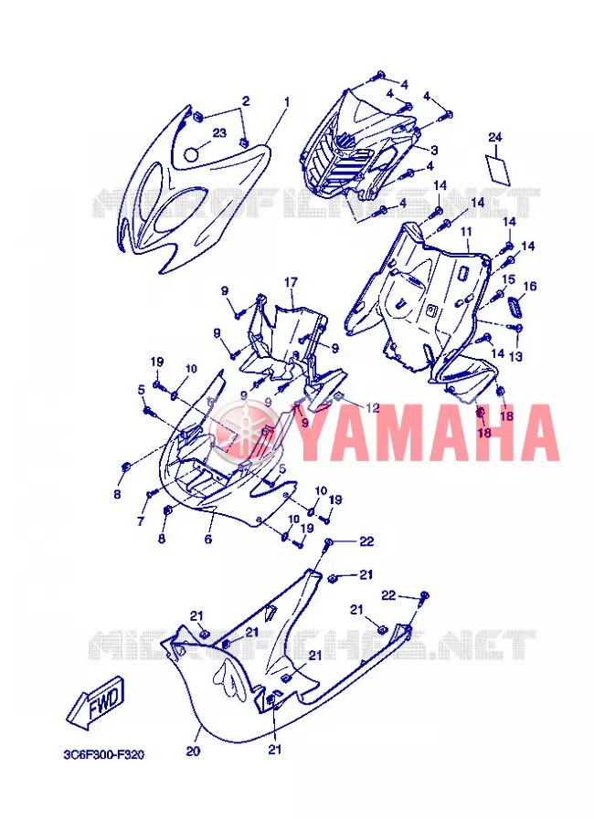 PROTEGE JAMBES Yamaha SCOOTER 50 2012 NITRO  YQ50