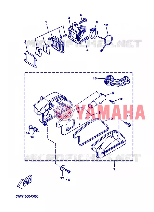 ADMISSION Yamaha SCOOTER 50 2013 BOOSTER  CW50