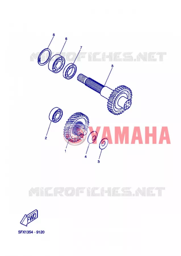 TRANSMISSION Yamaha SCOOTER 50 2013 BWS  CW50