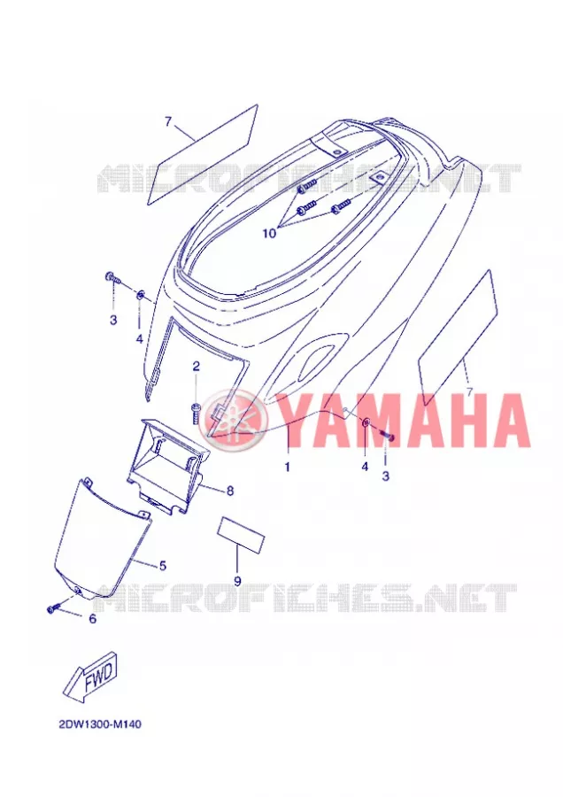 COUVERCLE LATERAL Yamaha SCOOTER 50 2013 BWS  CW50E