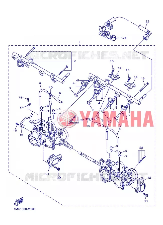 ADMISSION 2 Yamaha MOTO 1300 2013 FJR ABS  FJR1300A