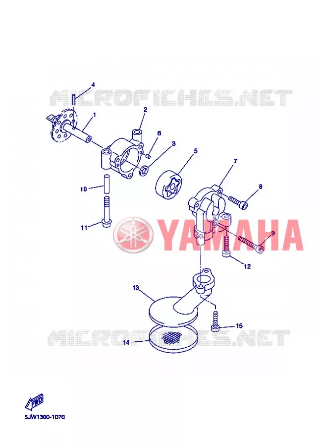 POMPE A HUILE Yamaha MOTO 1300 2013 FJR AS ABS  FJR1300AS