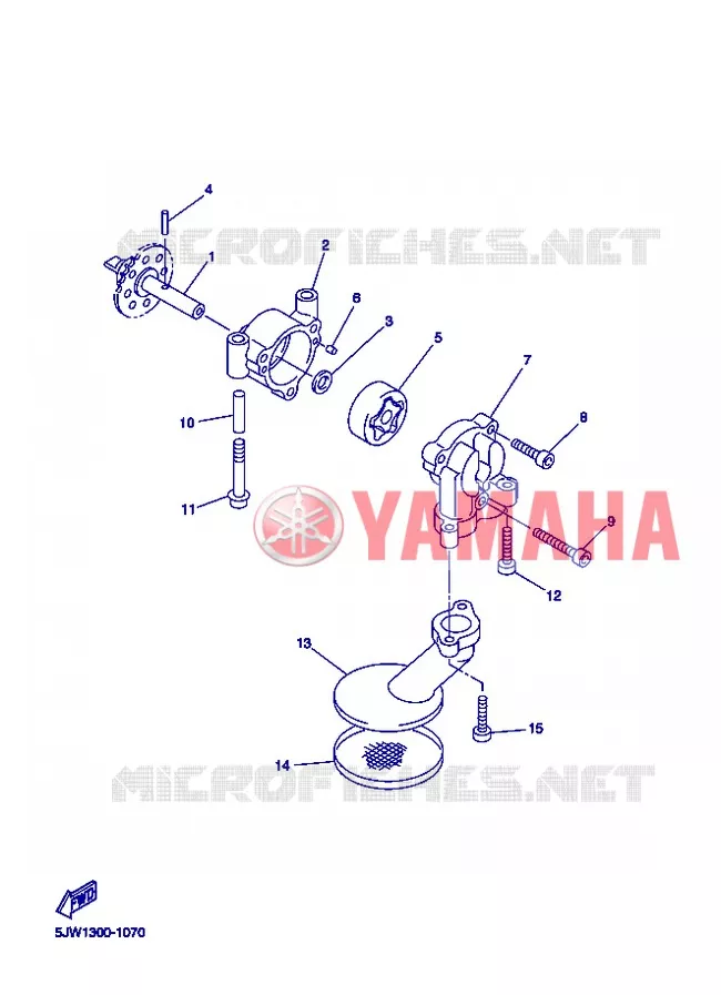 POMPE A HUILE Yamaha MOTO 1300 2013 FJR AS ABS  FJR1300AS
