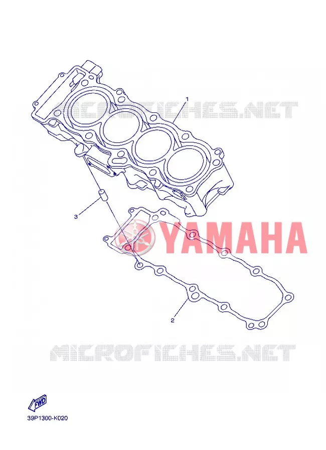 CYLINDRE Yamaha MOTO 800 2013 FZ8  FZ8-N