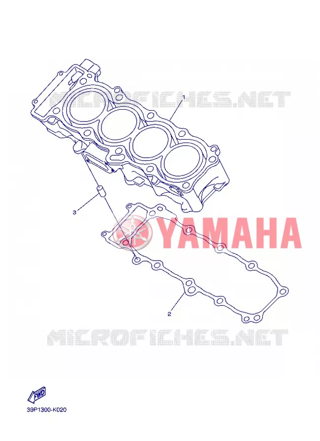 CYLINDRE Yamaha MOTO 800 2013 FZ8  FZ8-N