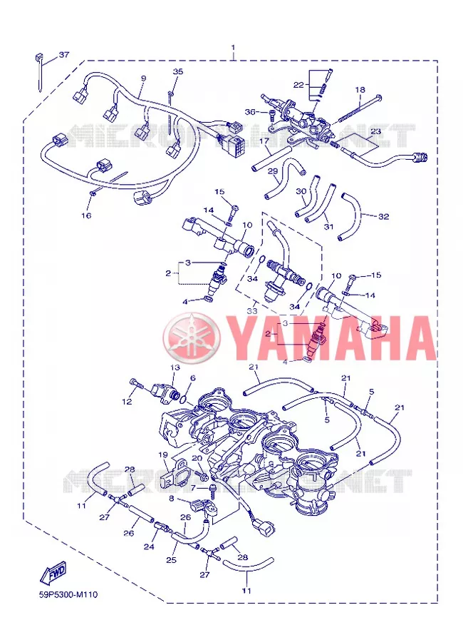 ADMISSION 2 Yamaha MOTO 800 2013 FAZER  FZ8-S