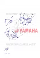 CARENAGES 1  pour Yamaha AEROX 2013