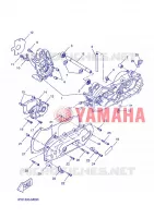 CARTER MOTEUR pour Yamaha AEROX 2013