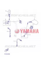 COMMODO / LEVIER pour Yamaha AEROX 2013