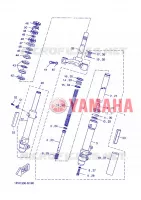 FOURCHE pour Yamaha AEROX 2013
