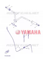 GUIDON ET CABLES pour Yamaha AEROX 2013