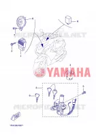 PARTIE ELECTRIQUE 1 pour Yamaha AEROX 2013