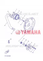 POMPE A EAU / DURITES pour Yamaha AEROX 2013