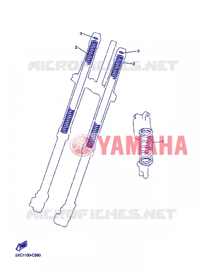 PIÈCES OPTIONNELLES Yamaha MOTO 250 2013 WRF  WR250F