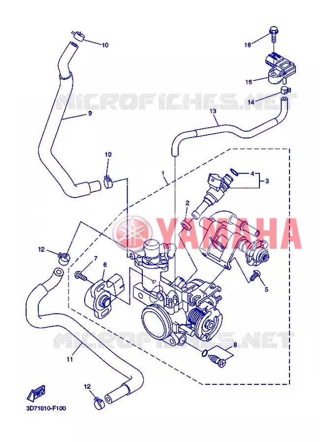 ADMISSION 2 Yamaha MOTO 250 2013 WR-R  WR250R
