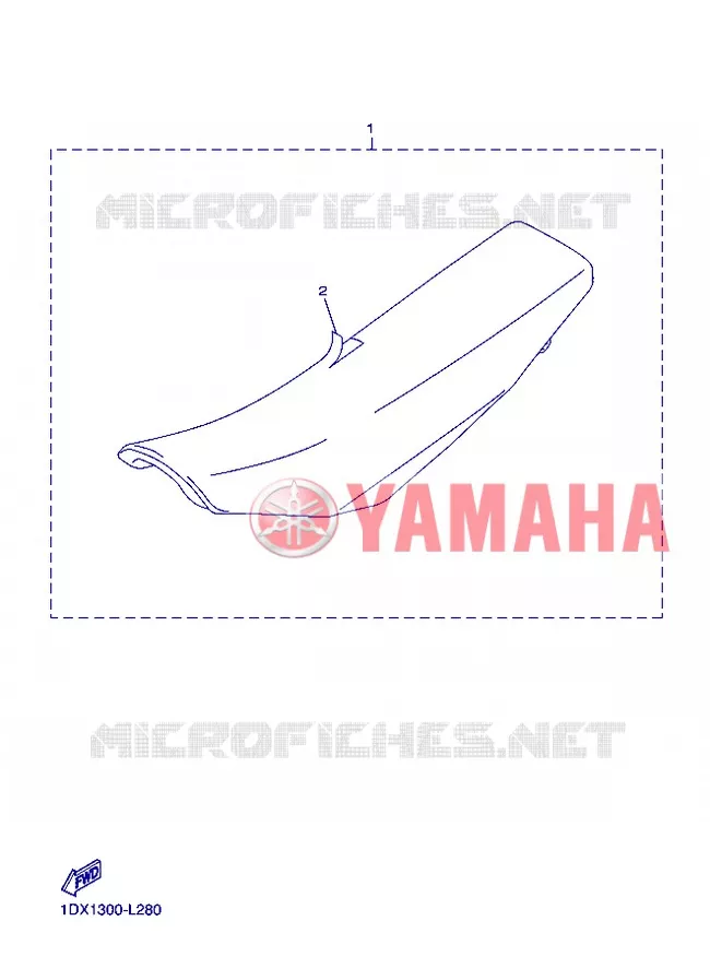 SELLE Yamaha MOTO 450 2013 WRF  WR450F