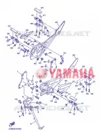 SUPPORT / REPOSE PIEDS pour Yamaha XJ6 2013