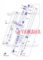 FOURCHE pour Yamaha XJ6 ABS 2013