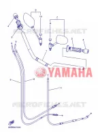 GUIDON ET CABLES pour Yamaha XJ6 ABS 2013