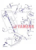 MAITRE CYLINDRE DE FREIN ARRIERE pour Yamaha XJ6 ABS 2013