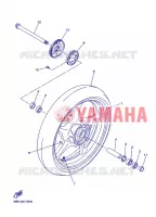 ROUE AVANT pour Yamaha XJ6 ABS 2013