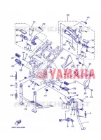 SUPPORT / REPOSE PIEDS pour Yamaha XTZ SUPER TENERE 2013