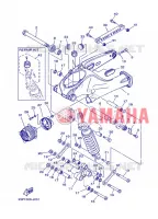 BRAS OSCILLANT / AMORTISSEUR pour Yamaha XTZ SUPER TENERE 2013