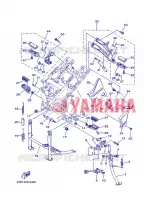 SUPPORT / REPOSE PIEDS pour Yamaha XTZ SUPER TENERE 2013