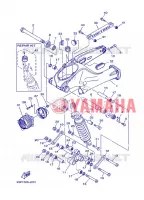 BRAS OSCILLANT / AMORTISSEUR pour Yamaha XTZ SUPER TENERE 2013