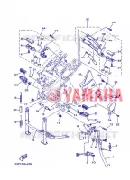 SUPPORT / REPOSE PIEDS pour Yamaha XTZ SUPER TENERE 2013