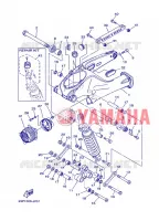 BRAS OSCILLANT / AMORTISSEUR pour Yamaha XTZ SUPER TENERE 2013