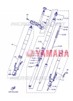 FOURCHE pour Yamaha XTZ SUPER TENERE 2013