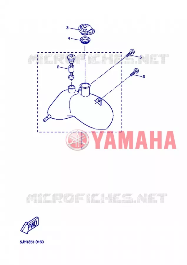 RESERVOIR D'HUILE Yamaha SCOOTER 50 2013 STUNT SLIDER  EW50N