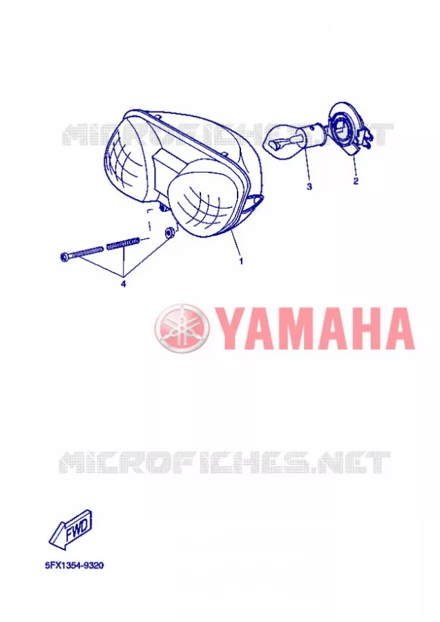 PHARE  Yamaha SCOOTER 50 2013 STUNT SLIDER  EW50N
