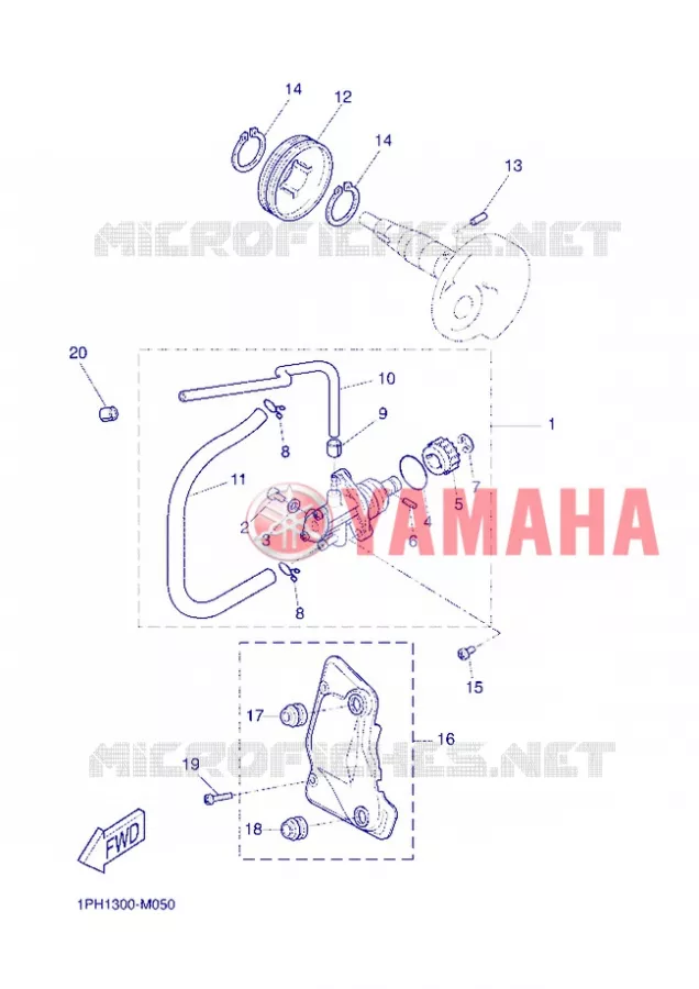 POMPE A HUILE Yamaha SCOOTER 50 2013 NITRO NAKED  NS50N