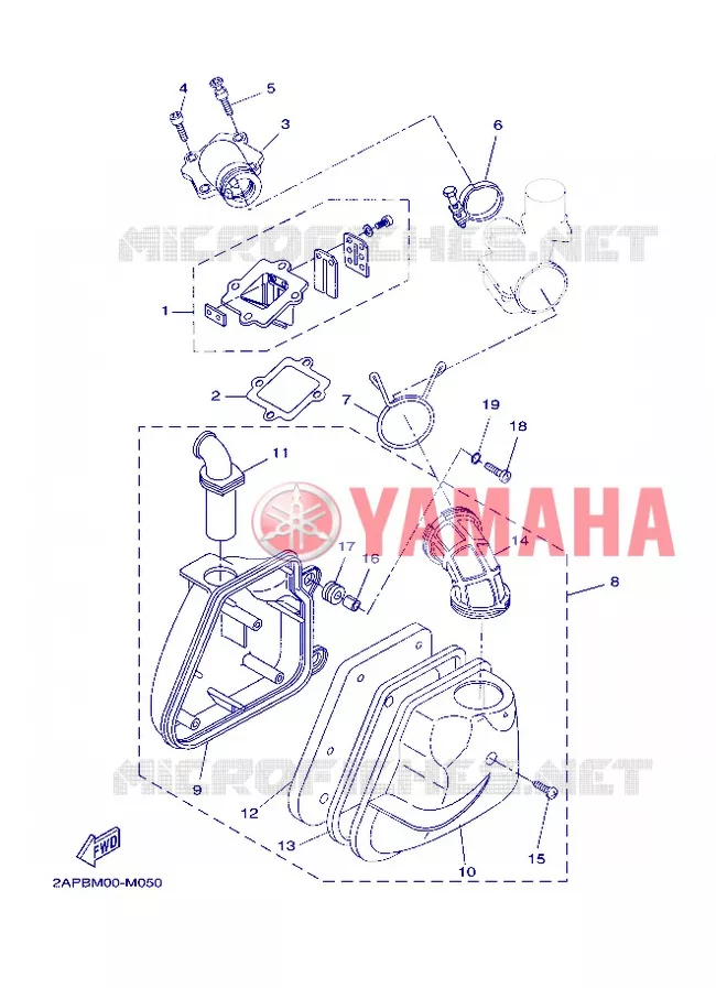 ADMISSION Yamaha SCOOTER 50 2013 NEOS  YN50