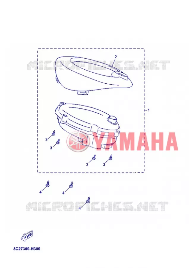 COMPTEUR  Yamaha SCOOTER 50 2013 NEOS  YN50