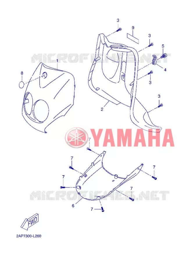 PROTEGE JAMBES Yamaha SCOOTER 50 2013 NEOS  YN50