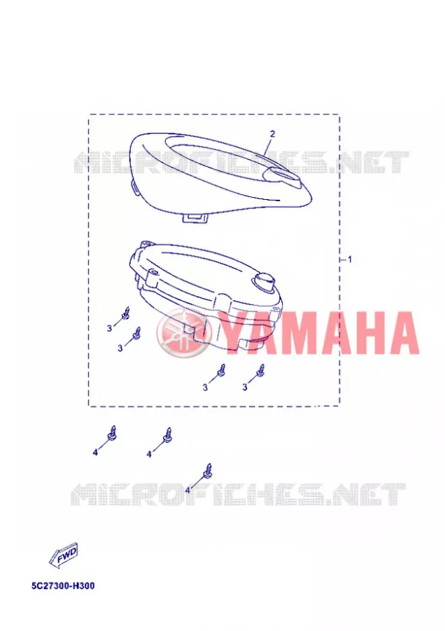 COMPTEUR  Yamaha SCOOTER 50 2013 NEOS 4T  YN50F