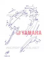 COUVERCLE LATERAL pour Yamaha XMAX 2013