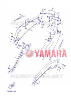 COUVERCLE LATERAL pour Yamaha XMAX 2013