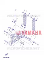 BRAS OSCILLANT / AMORTISSEUR pour Yamaha XMAX ABS 2013
